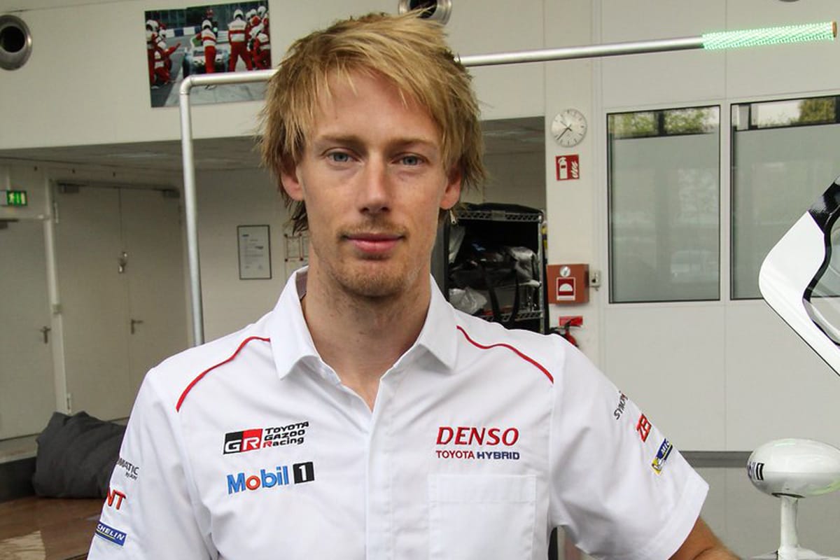 ブレンドン・ハートレー、トヨタ TS050ハイブリッドでシート合わせ