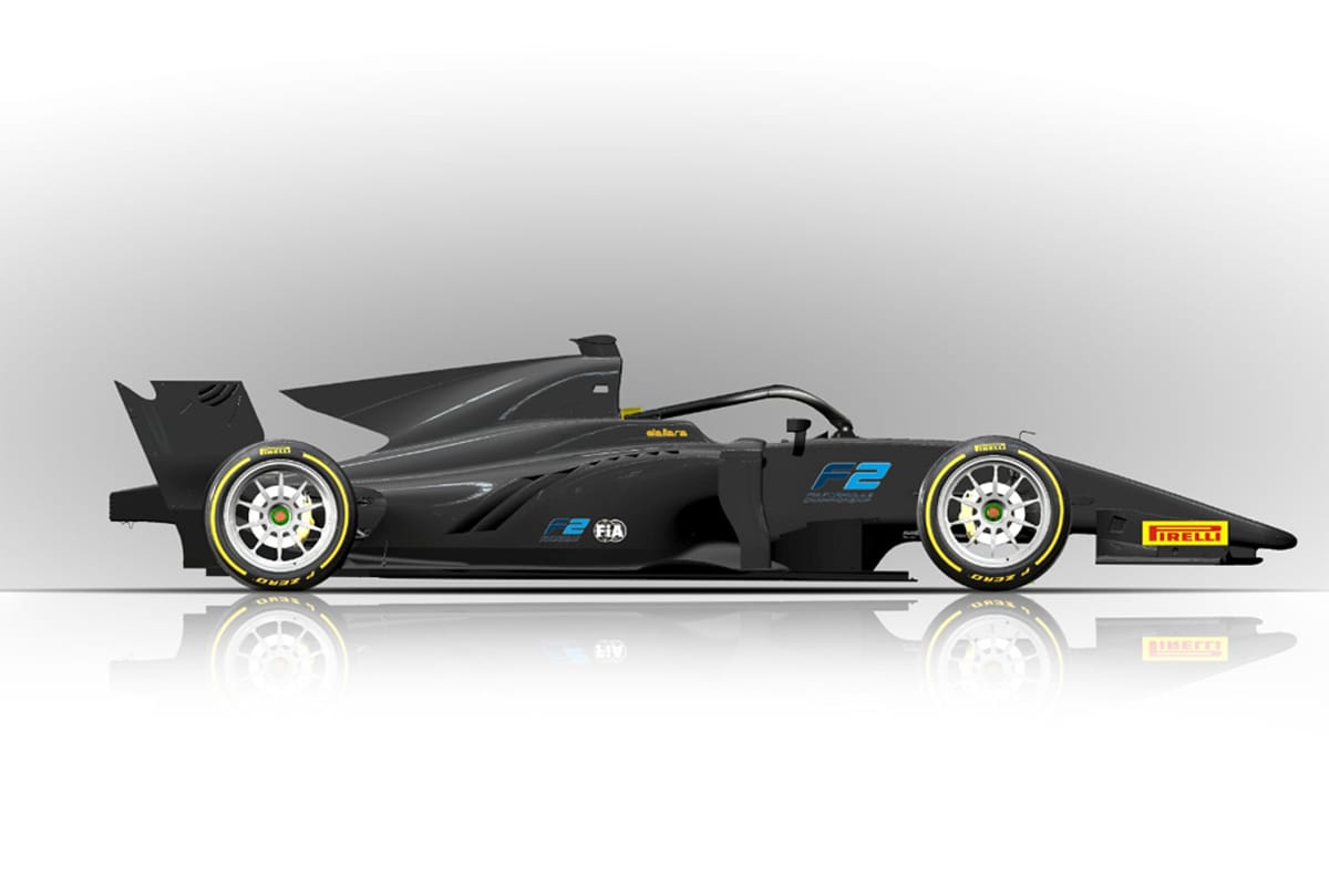F2 | F1に先駆けて2020年から18インチタイヤを導入