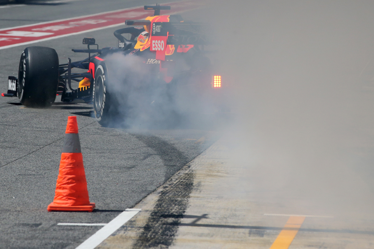 ホンダF1、スペインGPのFP1は“スペック1”エンジンを搭載
