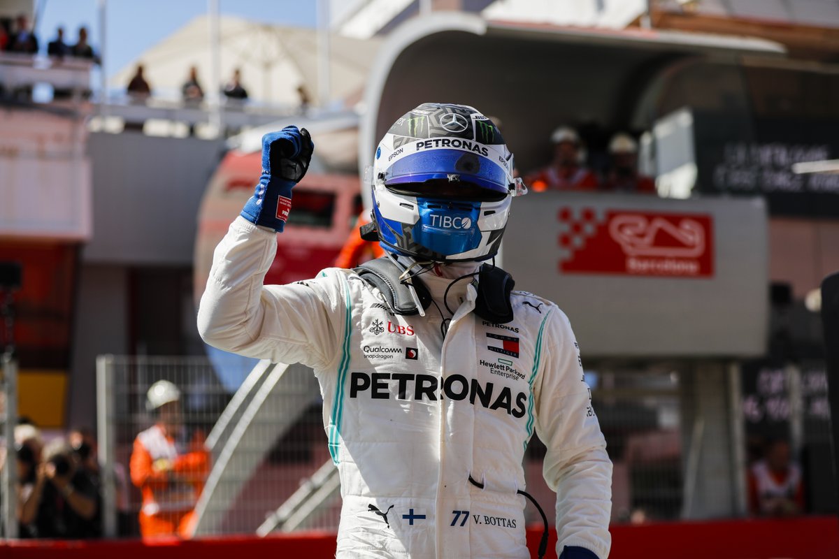 F1スペインGP 予選 | バルテリ・ボッタスが3戦連続となるPP獲得