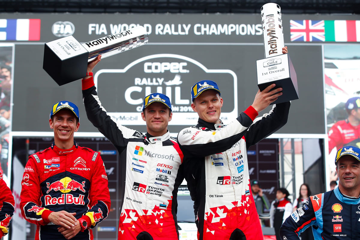 WRC | トヨタ、オット・タナックがラリー・チリで今シーズン2勝目
