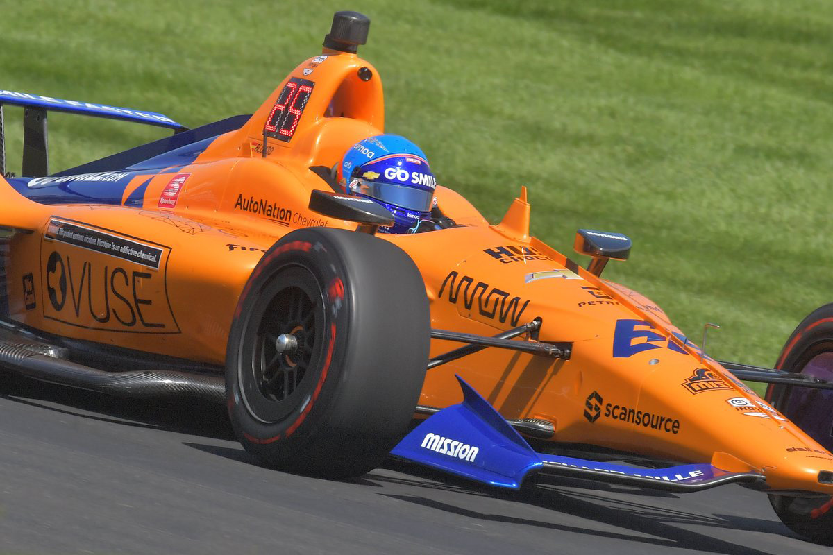 インディ500 | プラクティス2日目：佐藤琢磨17番手、アロンソはクラッシュ