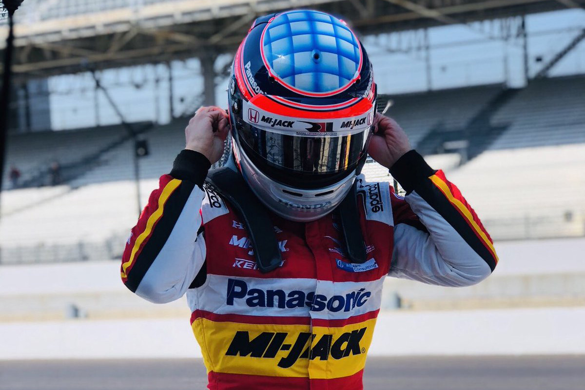 佐藤琢磨、インディ500 プラクティス初日は14番手
