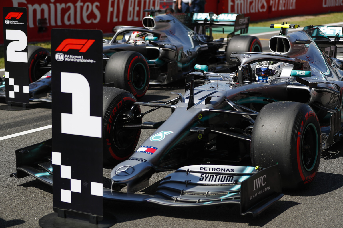 メルセデスF1 「21戦全勝を追求してはいない」