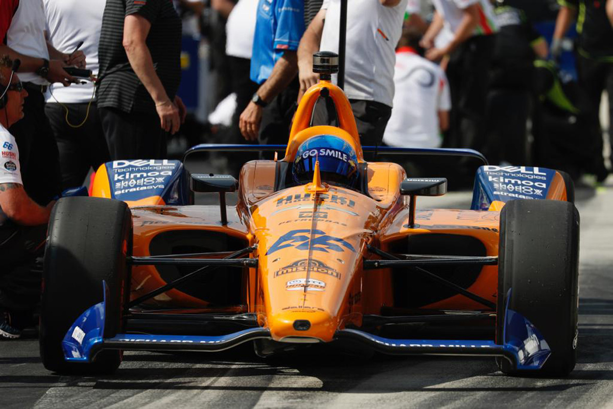 フェルナンド・アロンソ、インディ500の予選落ちが決定