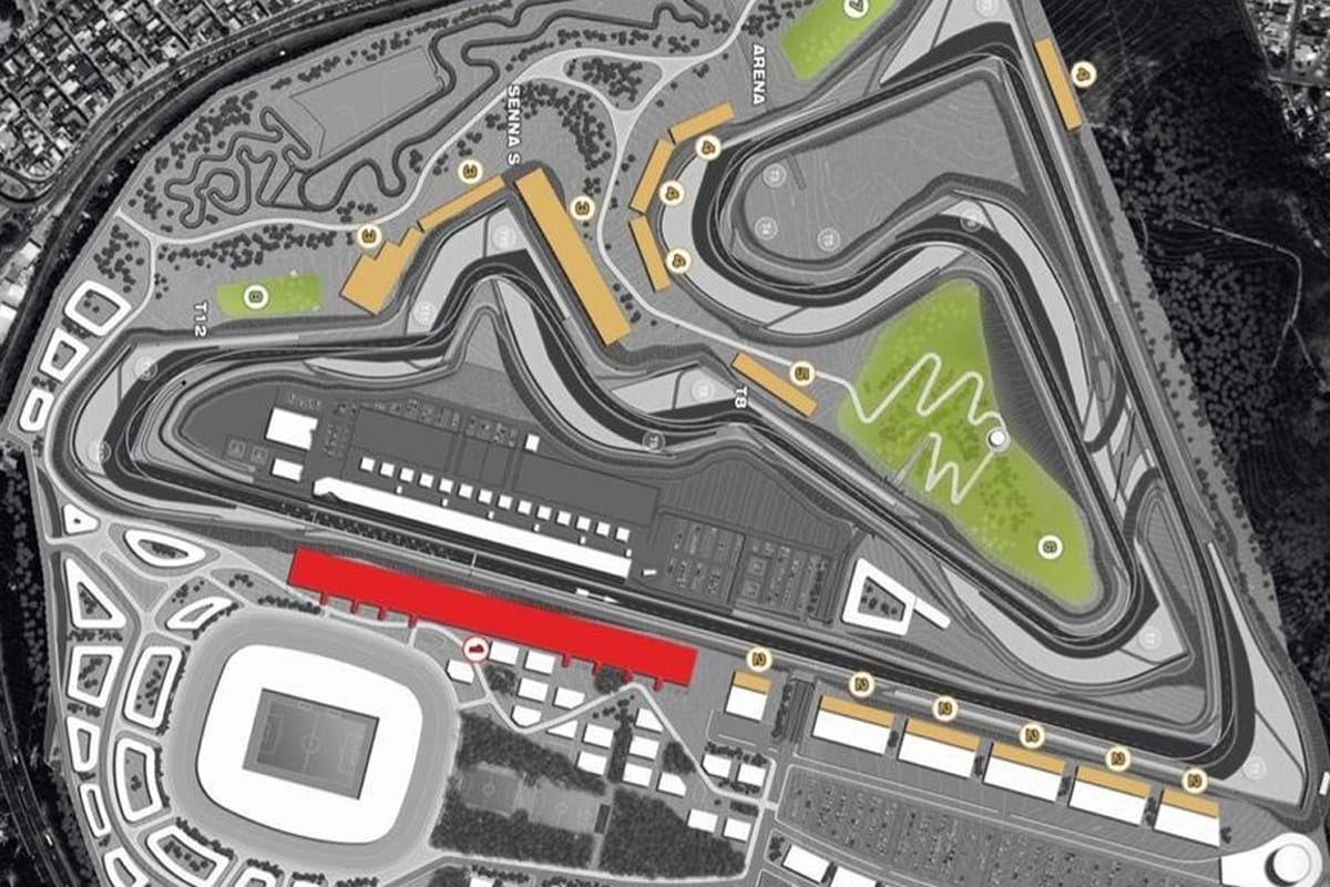 リオデジャネイロ、F1ブラジルGP開催へサーキットレイアウトを公開
