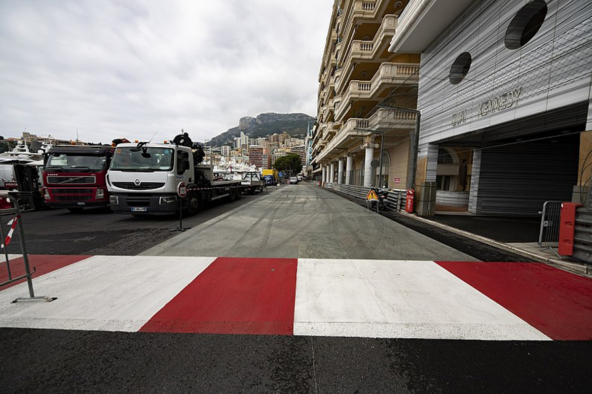 F1モナコGP | 路面の3分の2を再舗装 … エスケープにハイグリップ路面