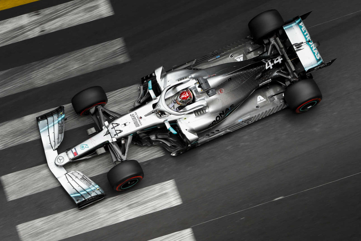 F1モナコGP FP2 結果：ハミルトンが最速＆メルセデスが盤石のワンツー