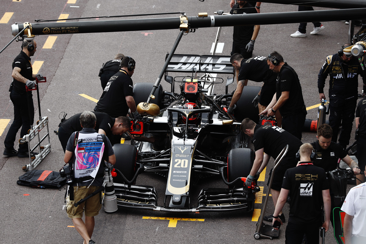 ハースF1チーム、ブラックフラッグ（黒旗）提示の経緯を説明