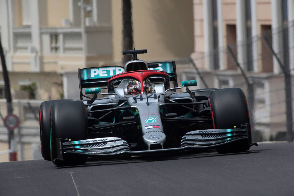 F1モナコGP 予選 | ルイス・ハミルトンが気迫の走りでPP獲得