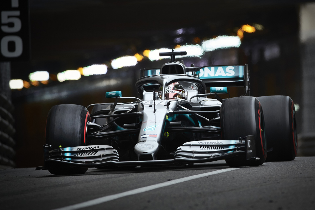 メルセデス | F1モナコGP 木曜フリー走行レポート