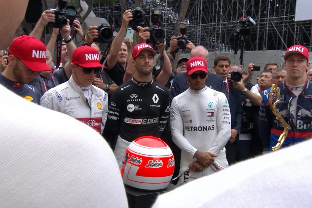 【動画】 F1モナコGP | ニキ・ラウダに敬意を表して1分間の黙祷