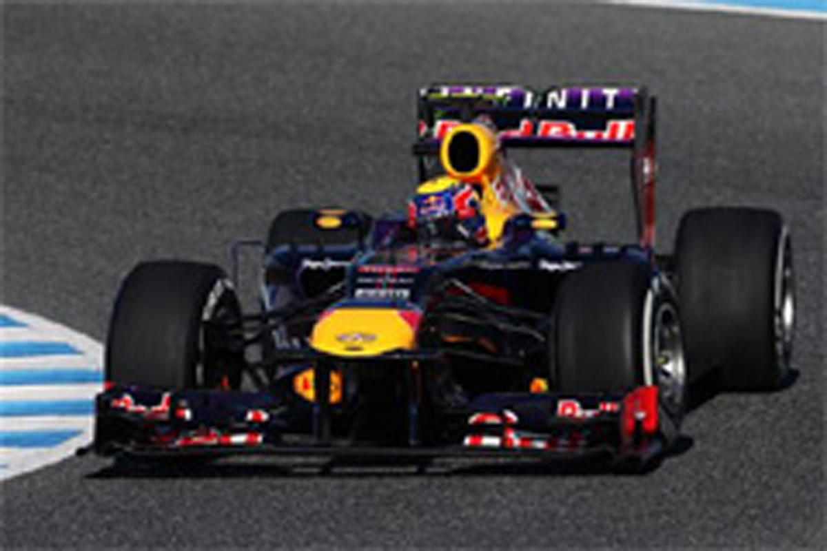 マーク・ウェバー(レッドブル):F1ヘレステスト初日