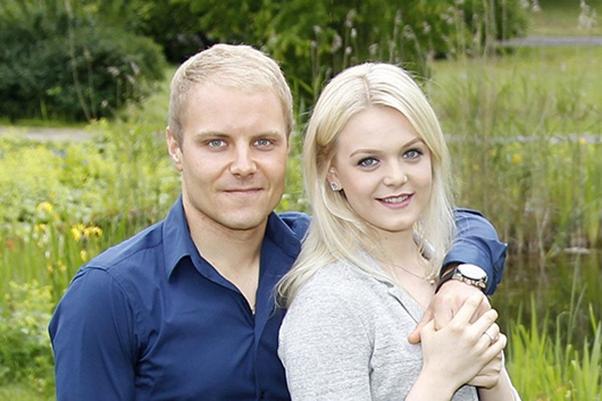 バルテリ・ボッタス、エミリア・ピッカライネンと婚約