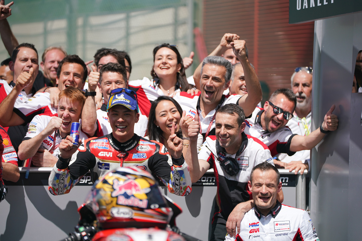 MotoGP | 中上貴晶、自己ベスト5位 「今日の経験をしっかり活かしたい」