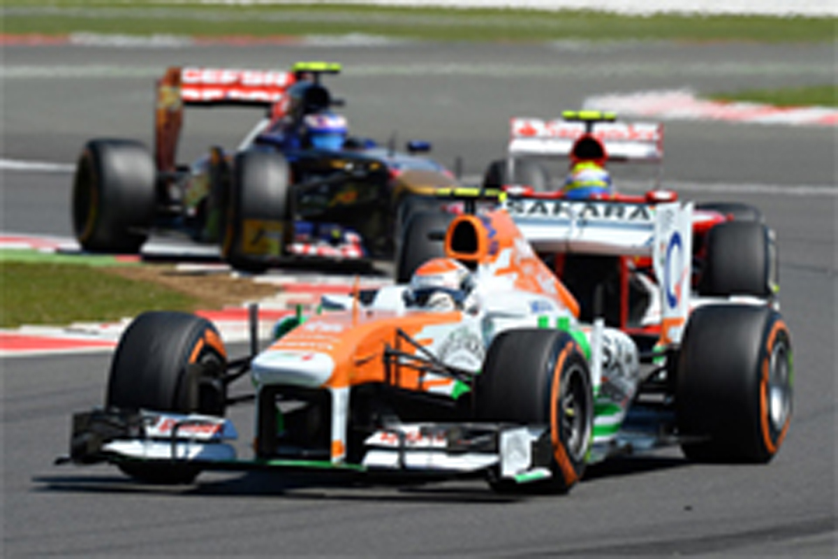 フォース・インディア:3戦連続ダブル入賞 (F1イギリスGP)