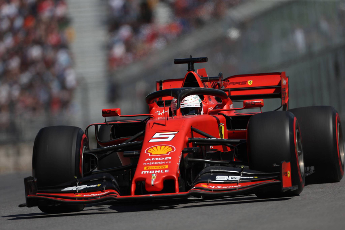 F1カナダGP フリー走行3回目 | セバスチャン・ベッテルがトップタイム