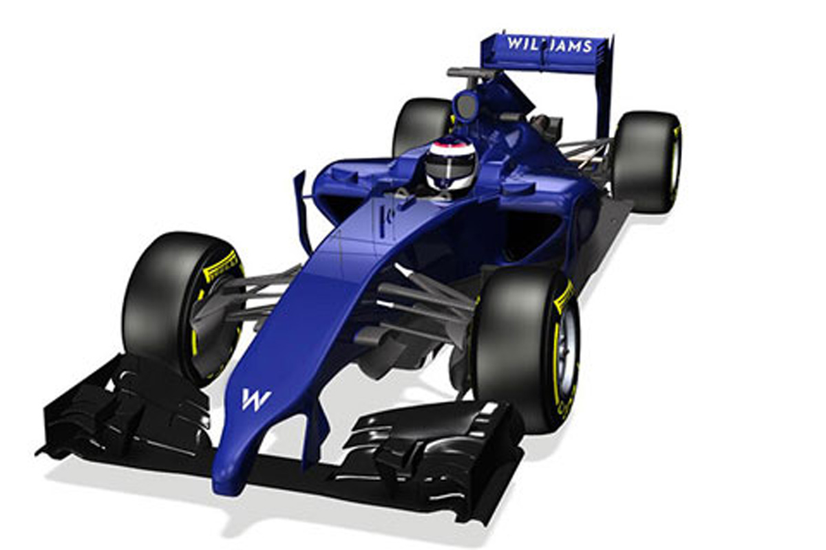 ウィリアムズ、FW36のイメージ画像を公開