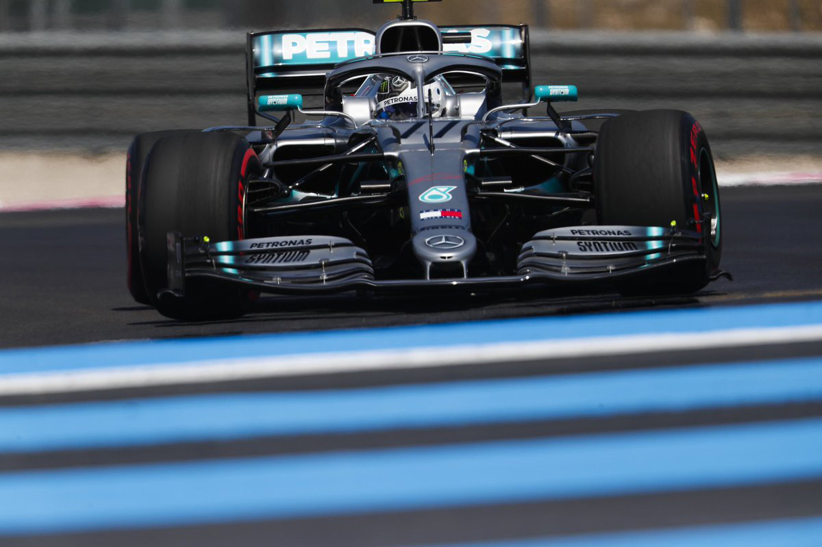 F1フランスGP フリー走行2回目 | バルテリ・ボッタスがトップタイム