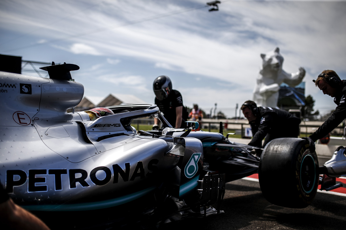 メルセデス、盤石のワンツーも更なるバランス改善へ / F1フランスGP