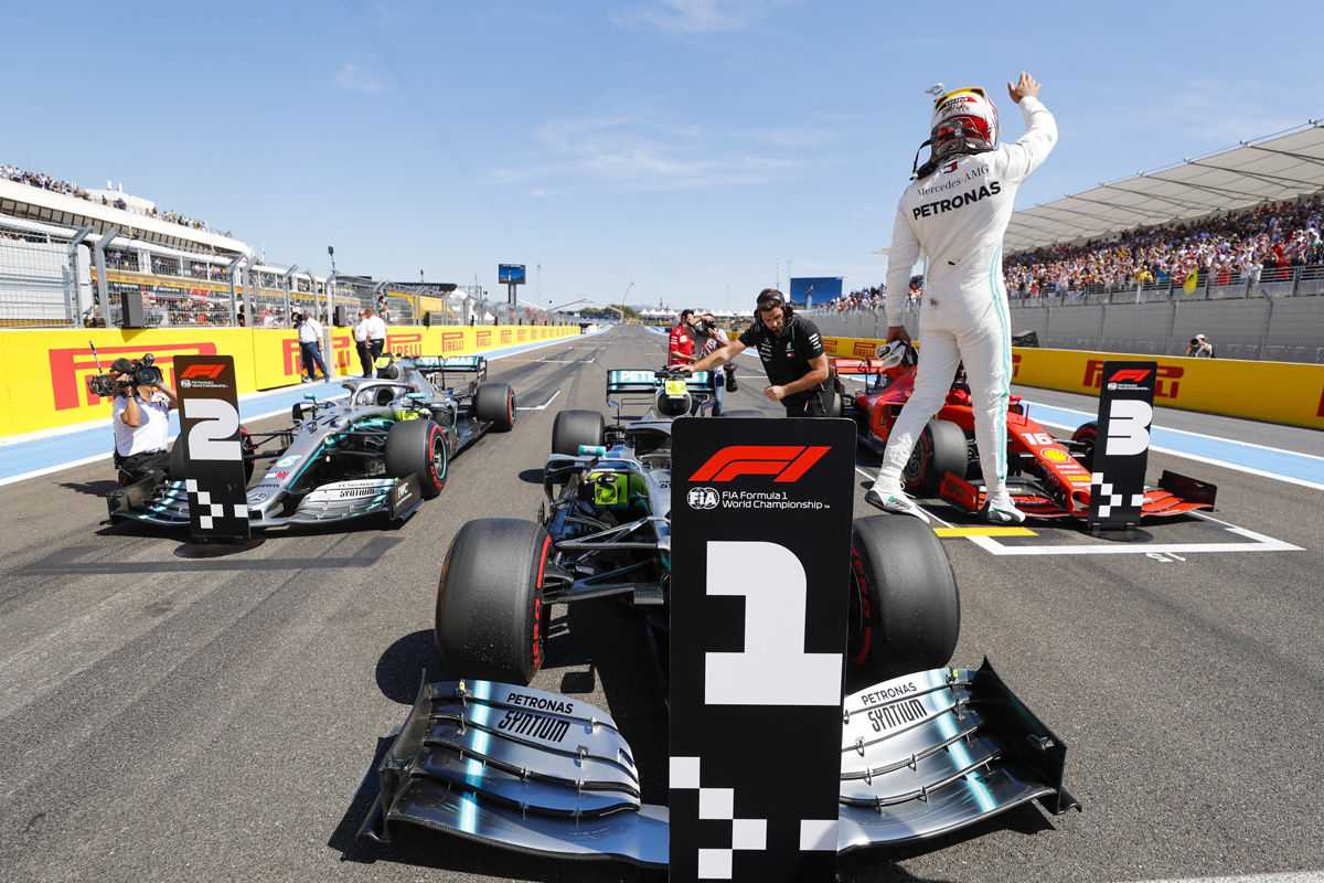2019年 F1フランスGP 決勝 | スターティンググリッド