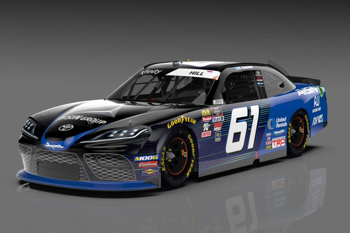 Hattori Racing、日本人として初めてスープラでNASCAR Xfinityへ参戦
