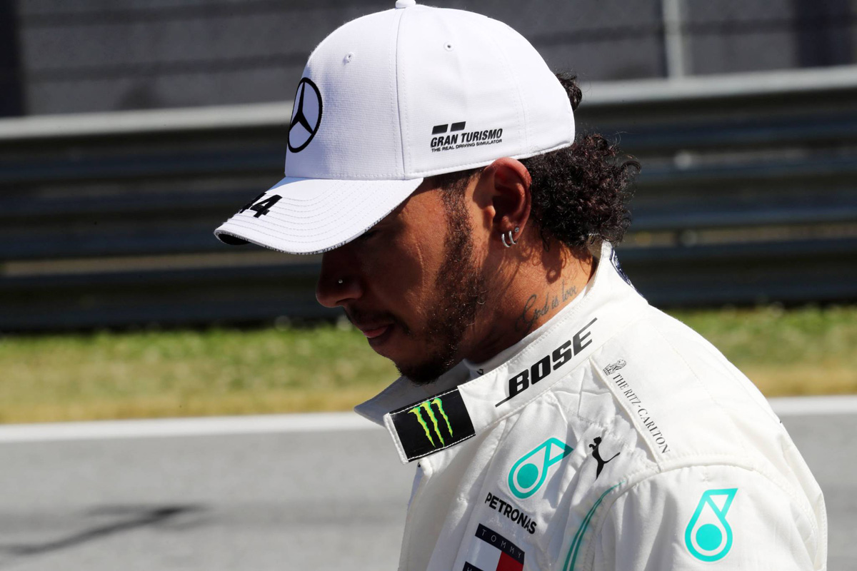 ルイス・ハミルトン「ペナルティは完全に僕の責任」/ F1オーストリアGP