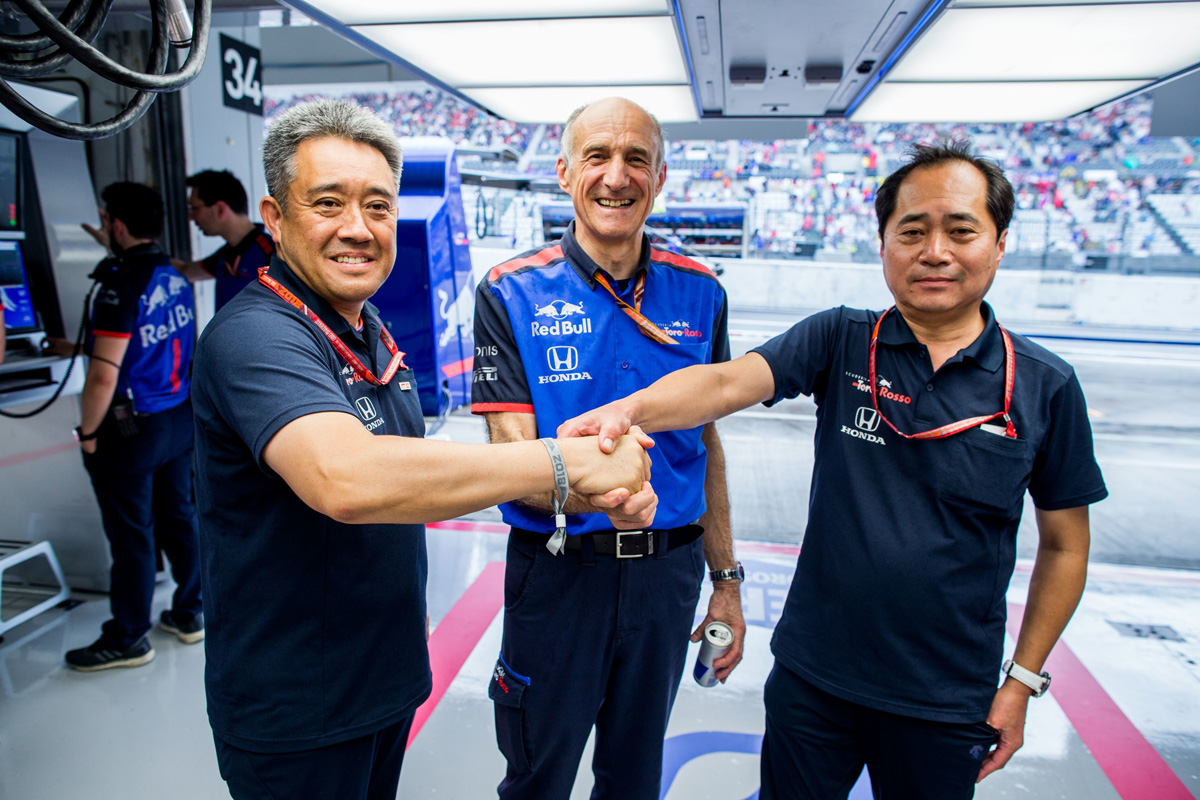トロロッソF1代表 「ホンダの仲間たちは驚異的な仕事を続けてくれた」