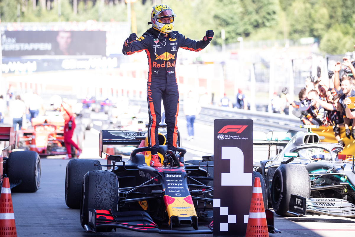 ホンダ、F1オーストリアGP優勝を記念してレッドブルのF1マシンを展示