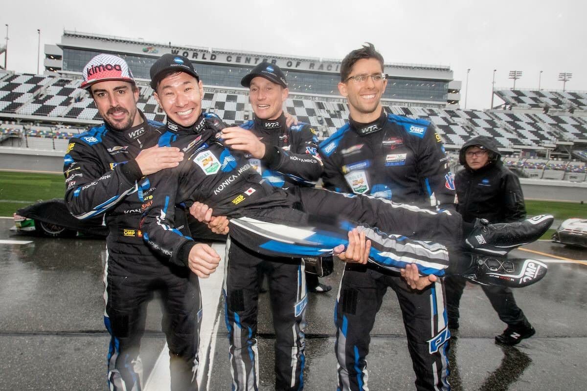 コニカミノルタ、デイトナ24時間レース 小林可夢偉 優勝イベントを開催