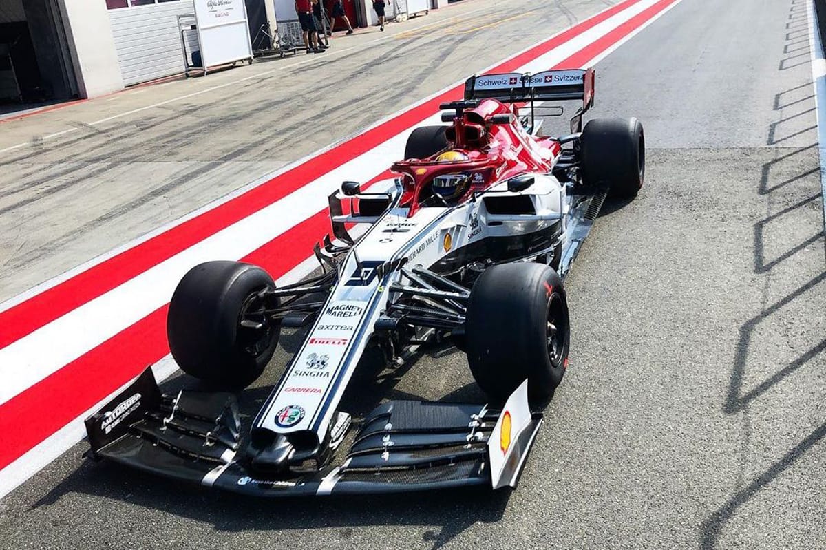 マーカス・エリクソン、アルファロメオF1とのタイヤテストを完了