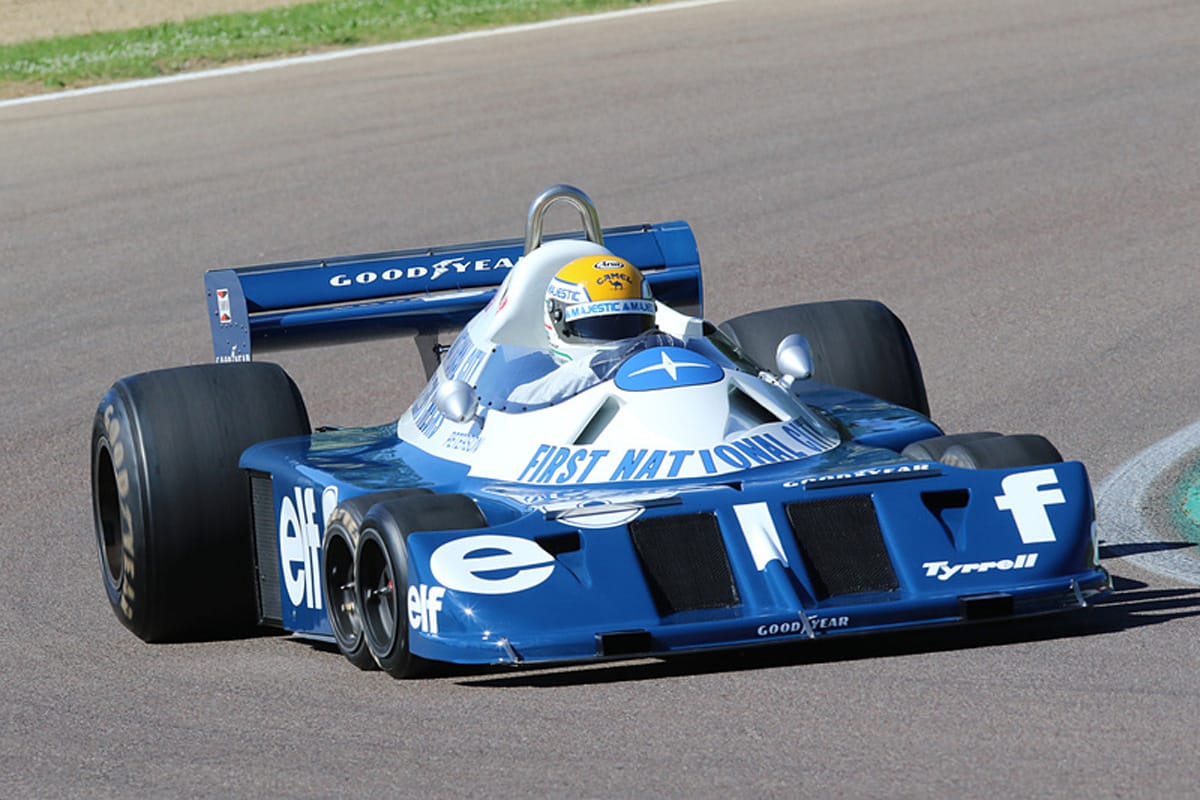 F1史上初の6輪車「ティレル P34」がSUZUKA Sound of ENGINEに登場