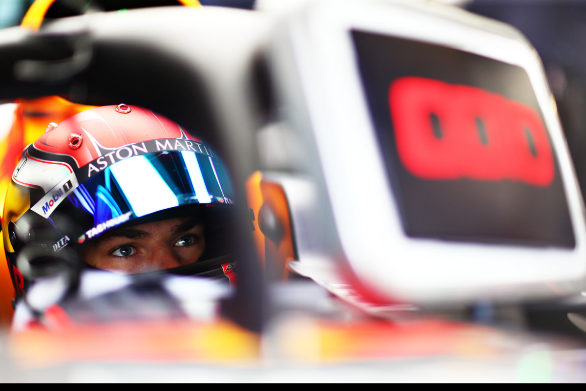 F1イギリスGP フリー走行1回目 | ピエール・ガスリーがトップタイム