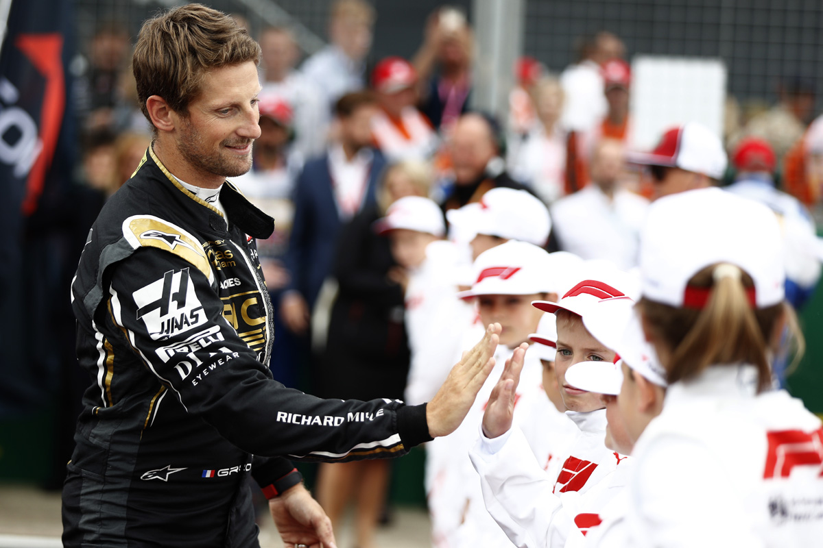ハースF1チーム、ロマン・グロージャンの解雇を否定