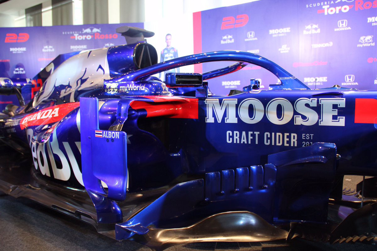 トロロッソ・ホンダ、タイ企業『Moose』とスポンサー契約