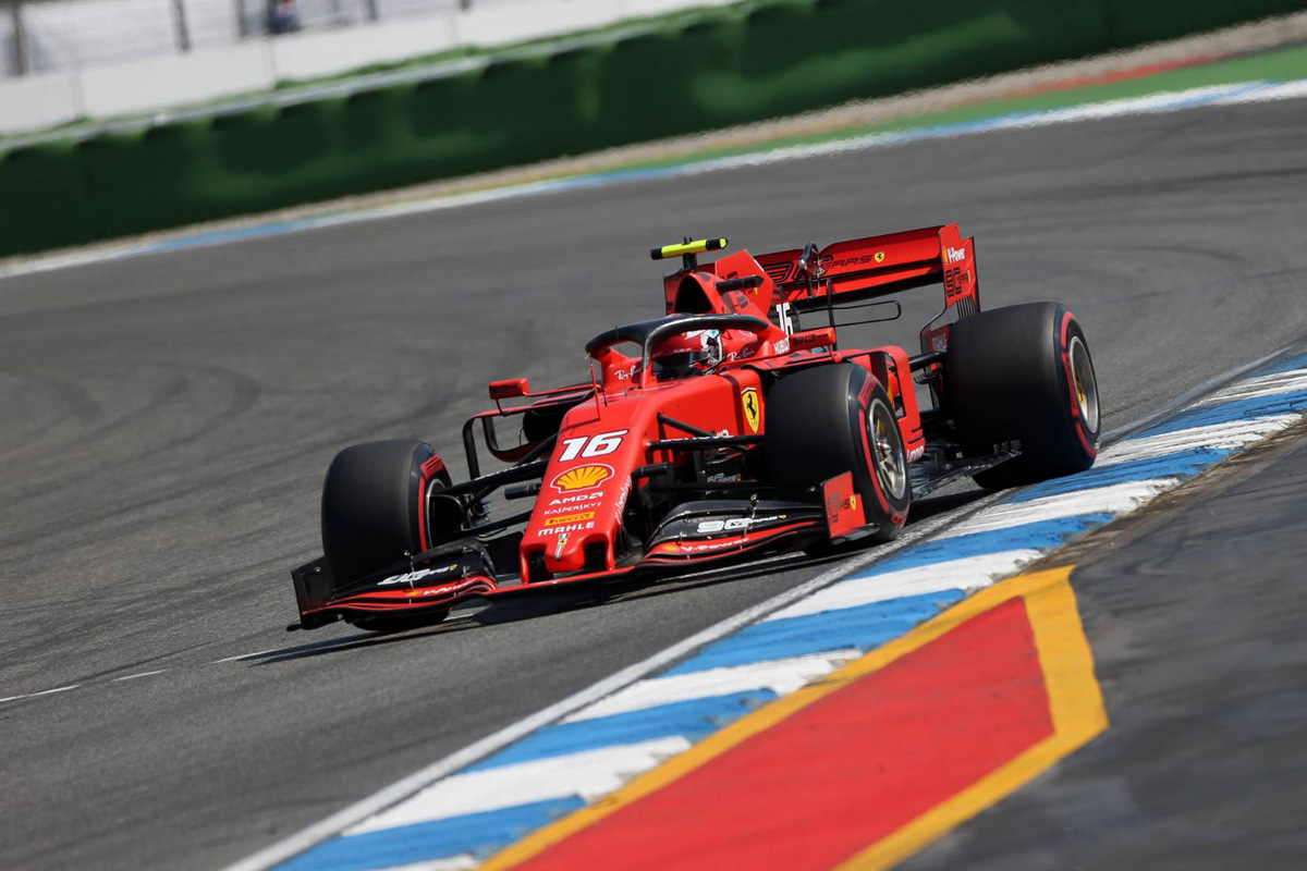 F1ドイツGP フリー走行2回目 | シャルル・ルクレールがトップタイム