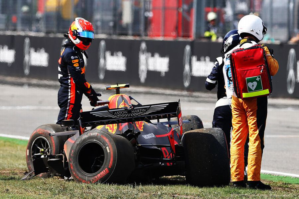 【動画】 ピエール・ガスリーがクラッシュ / F1ドイツGP（FP2）