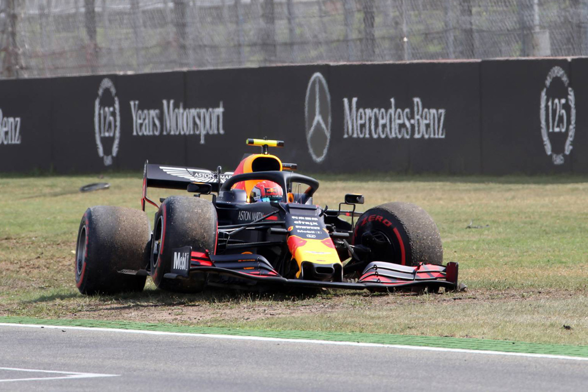 レッドブルF1代表、ピエール・ガスリーのクラッシュは「苛立たしい事故」