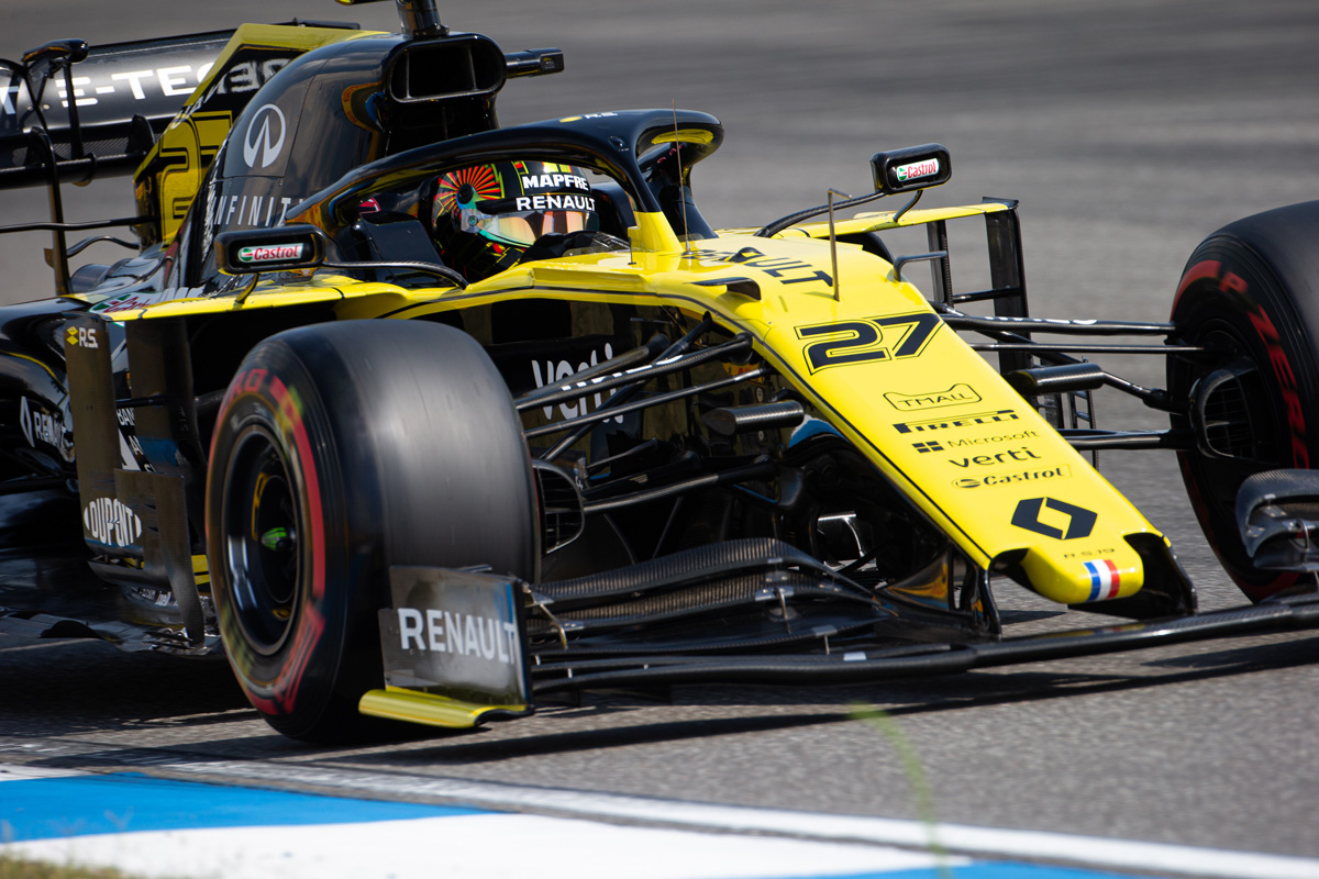 ルノーF1チーム | F1ドイツGP 金曜フリー走行レポート