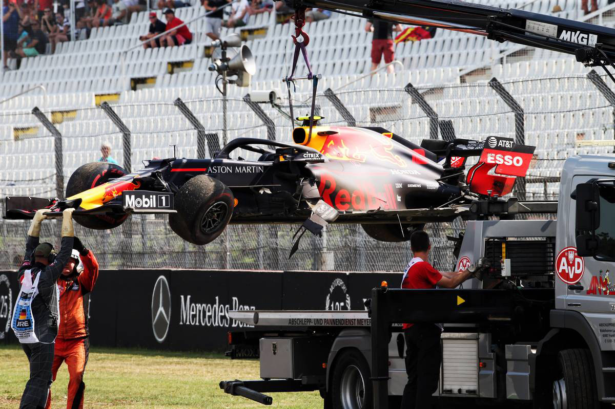 ホンダF1 「クラッシュしたガスリーのPUは金曜日用のため影響なし」