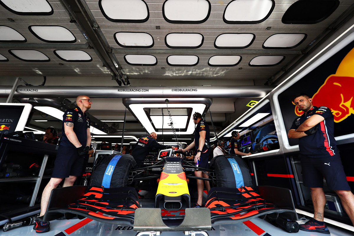 ホンダF1 「Q2でフェルスタッペンのPUモードに小さな問題があった」