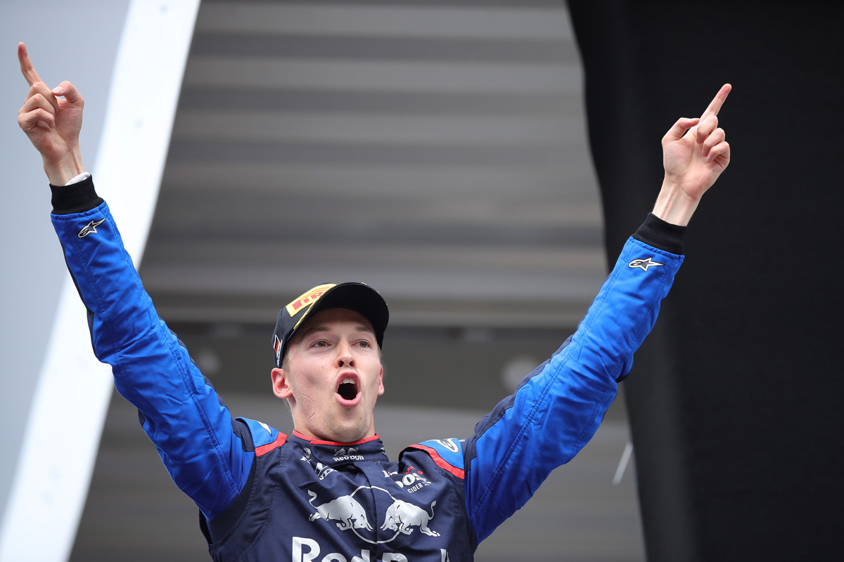 ダニール・クビアト 「今年F1に復帰することを不安に感じていた」