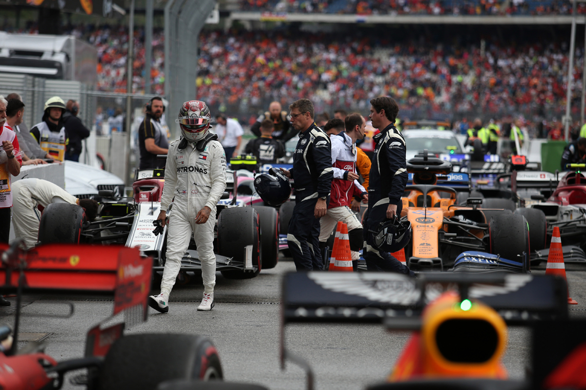 ルイス・ハミルトン 「F1を戦ってきたなかで最悪の一日」/ F1ドイツGP