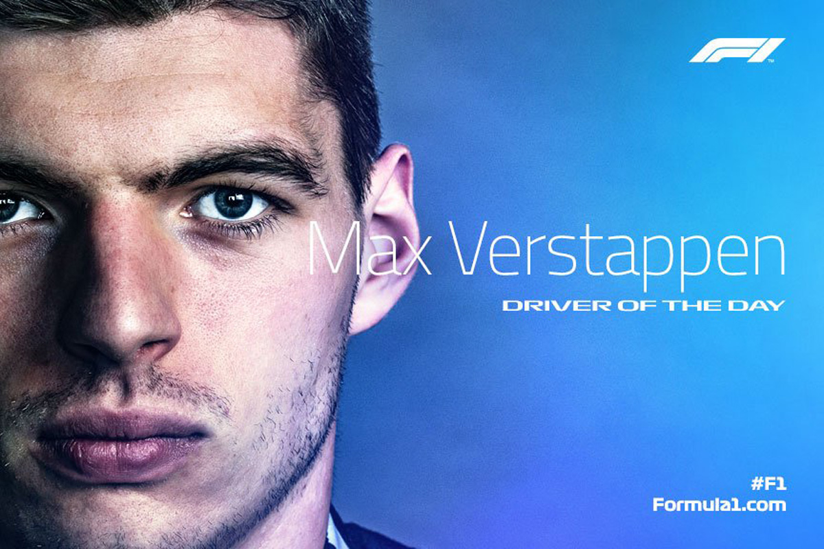 マックス・フェルスタッペン、F1ドイツGPのドライバー・オブ・ザ・デー
