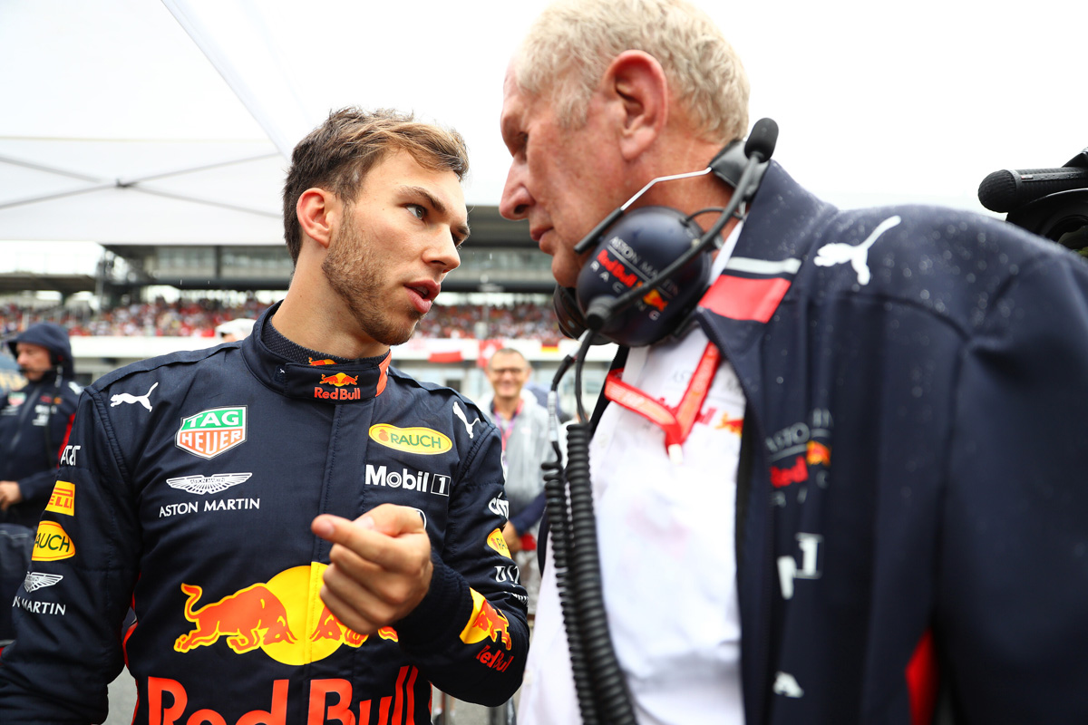 レッドブルF1、ピエール・ガスリーの今季中の交代を断固否定