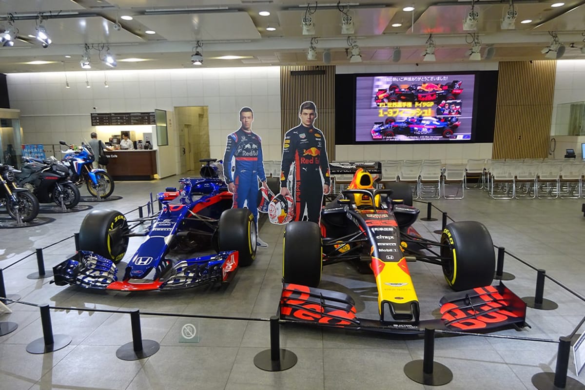 ホンダ、F1世界選手権 ドイツGP 1-3フィニッシュ特別展示