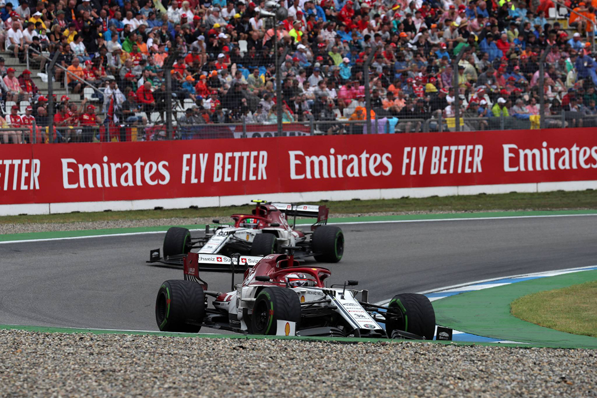 アルファロメオ・レーシング、F1ドイツGPのペナルティを正式に上訴