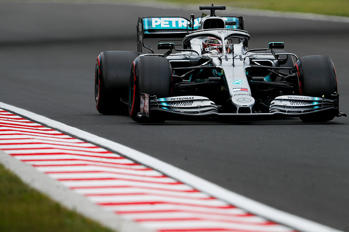 F1ハンガリーGP フリー走行3回目 | ルイス・ハミルトンがトップタイム