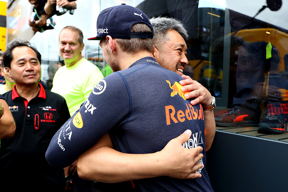 レッドブル 「フェルスタッペンはホンダF1との仕事を楽しんでいる」