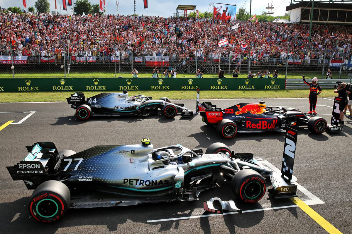 2019年 F1ハンガリーGP 決勝 | スターティンググリッド